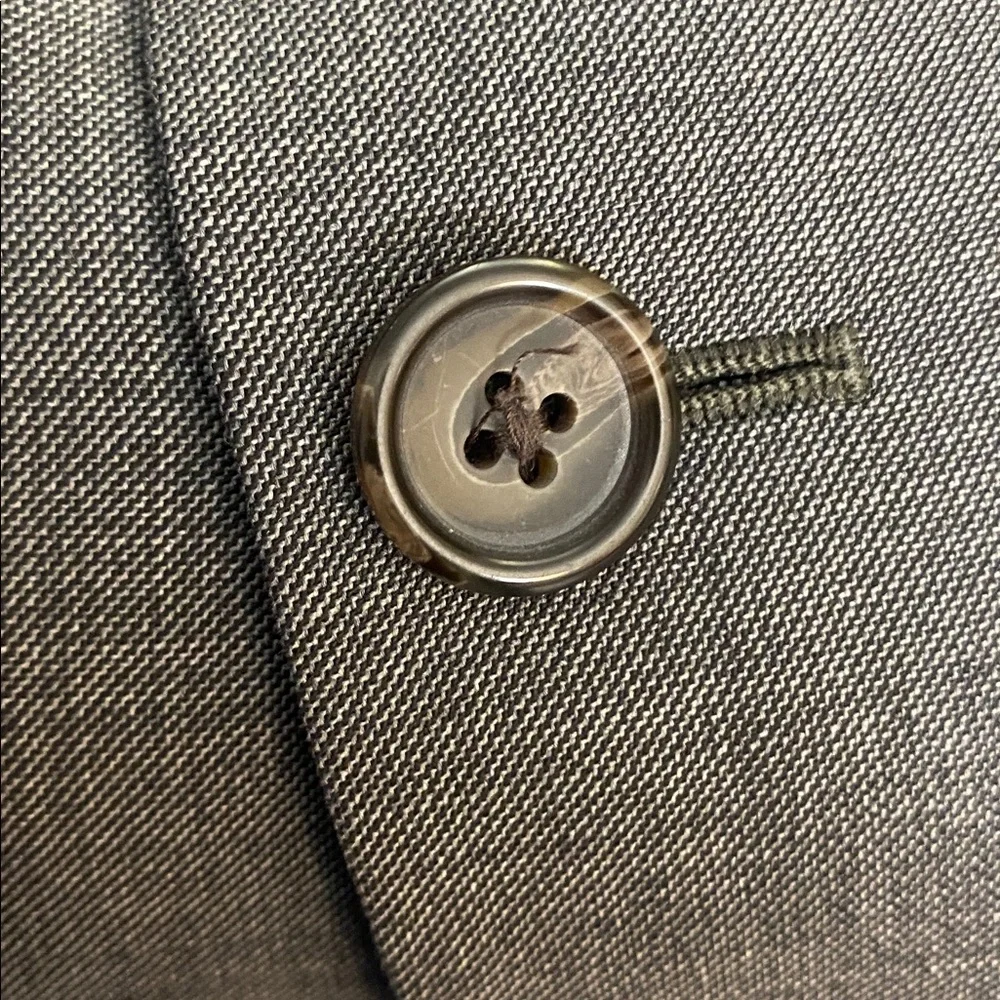 Ralph Lauren Wool Men's Gray Vintage Suit Blazer - Picture 4 of 16